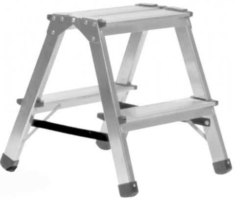 Accesorii uscatoare rufe - Scara dubla 2 trepte