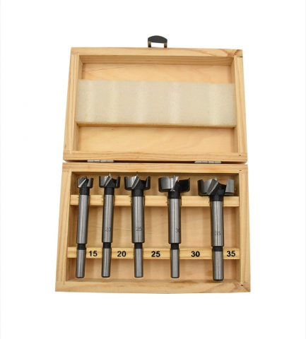 Decoratiuni, ornamente si articole Craciun - SET FREZE LEMN 5 PCS