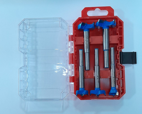 Decoratiuni, ornamente si articole Craciun - Set freze lemn 5 pcs (REL1-72)