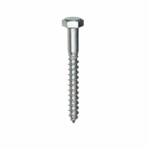 Produse - Surub hexagon pentru lemn 8x260mm