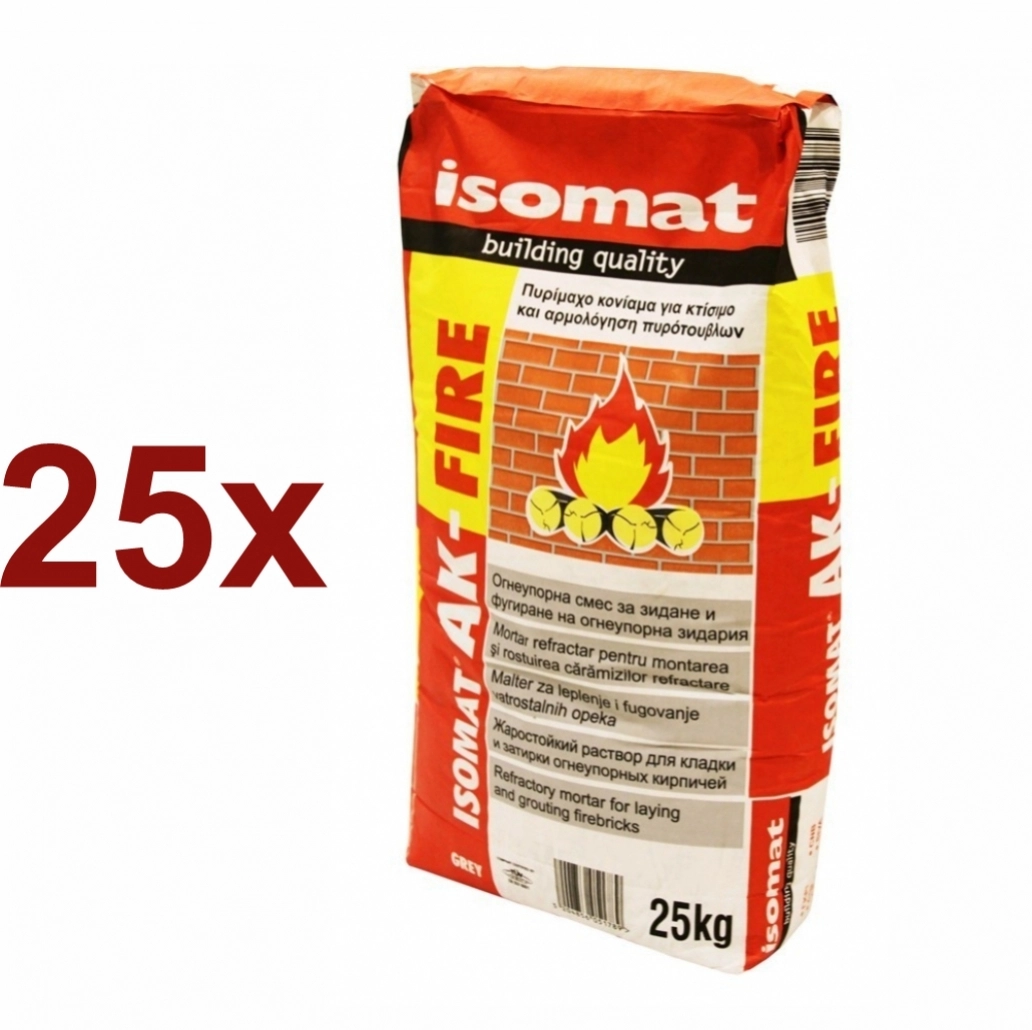 25 x SACI MORTAR DE CIMENT REFRACTAR 1200ºC [1]