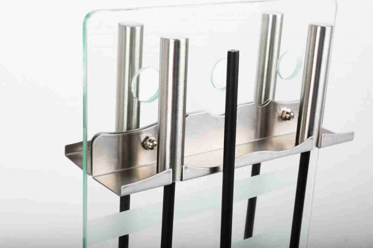 Accesoriu Intretinere Semineu - Sticla / Inox / Otel [2]