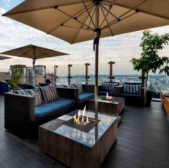 Arzator gaz incastrabil AQF 03 - 48X48cm [4]