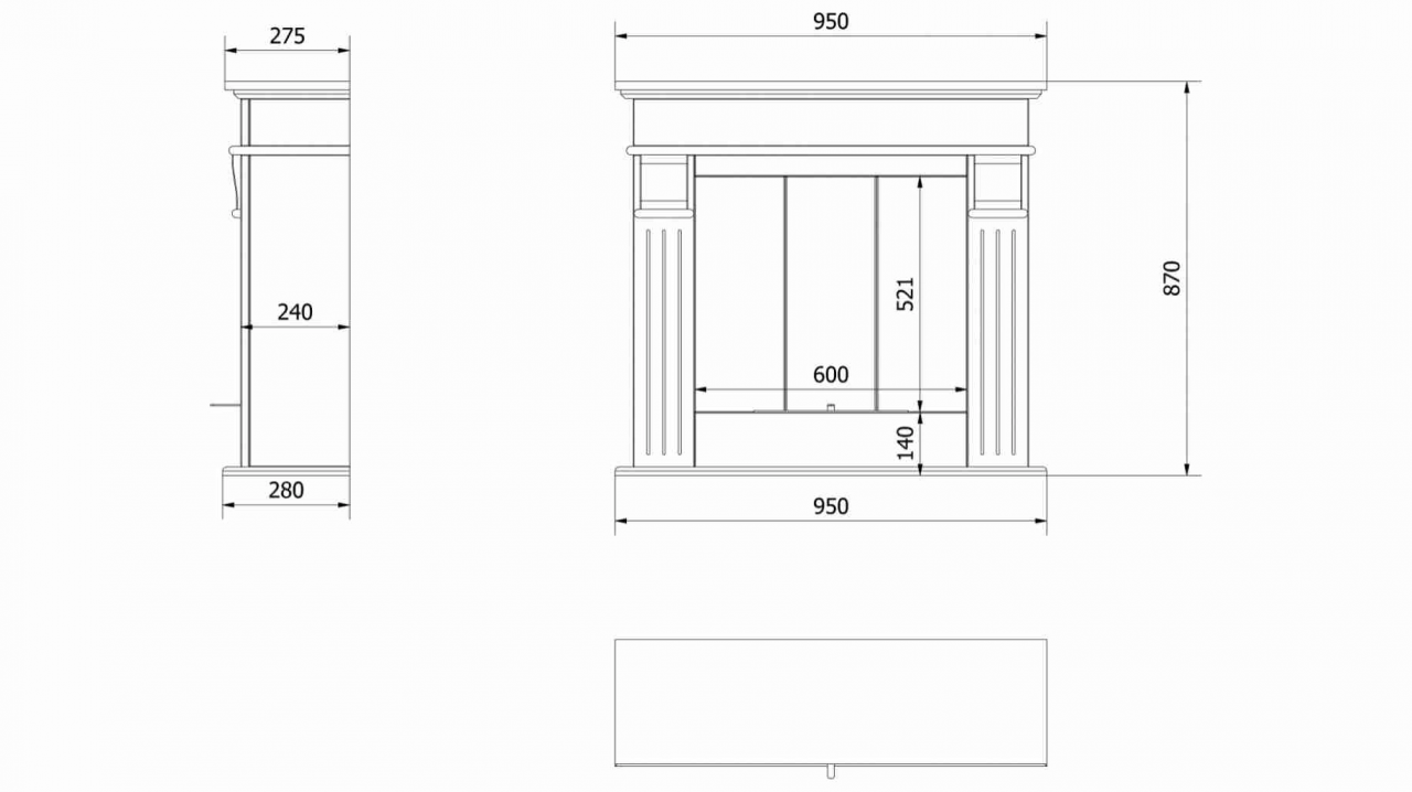 AUGUST Negru - Portal Modular [6]