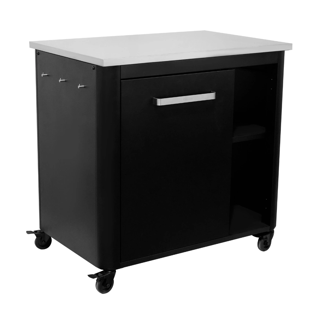 Bucatarie exterioara Cozze - cu masa din otel inoxidabil 90 cm [4]