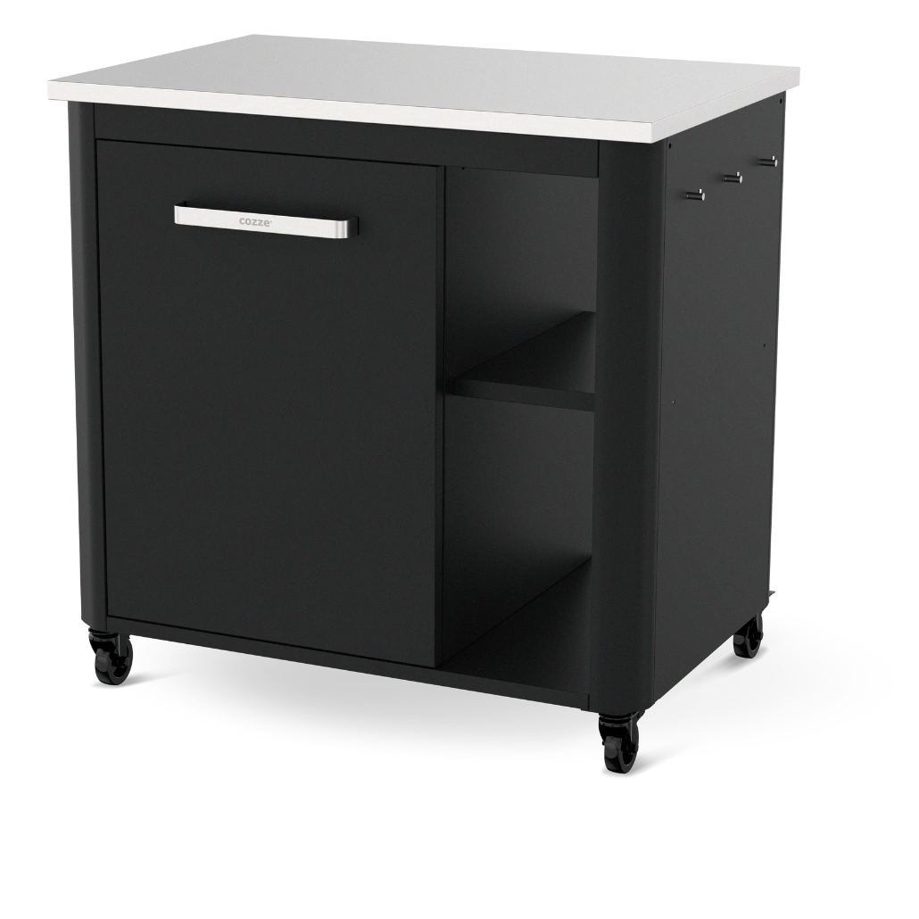 Bucatarie exterioara Cozze - cu masa din otel inoxidabil 90 cm [2]