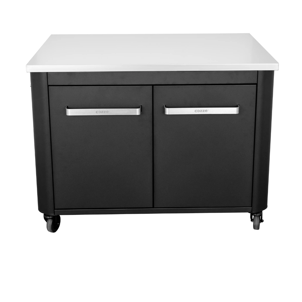 Bucatarie exterioara Cozze - modul dulap cu blat de 90 cm din otel inoxidabil [1]