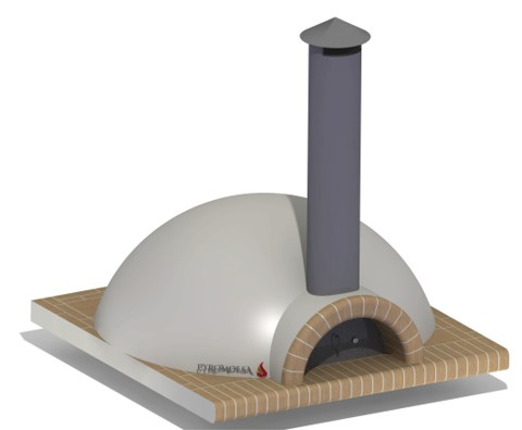 Calota cuptor profesional pizza 130 cm + blat [1]