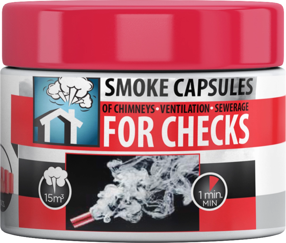 Capsule de fum (Fumigena) - Test etansietate si tiraj [3]