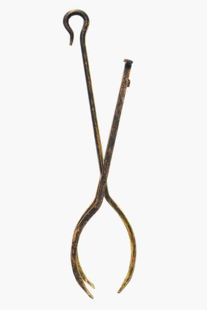 Cleste semineu - Ustensila Epoca Forjate Manual - Aspect Bronz [1]