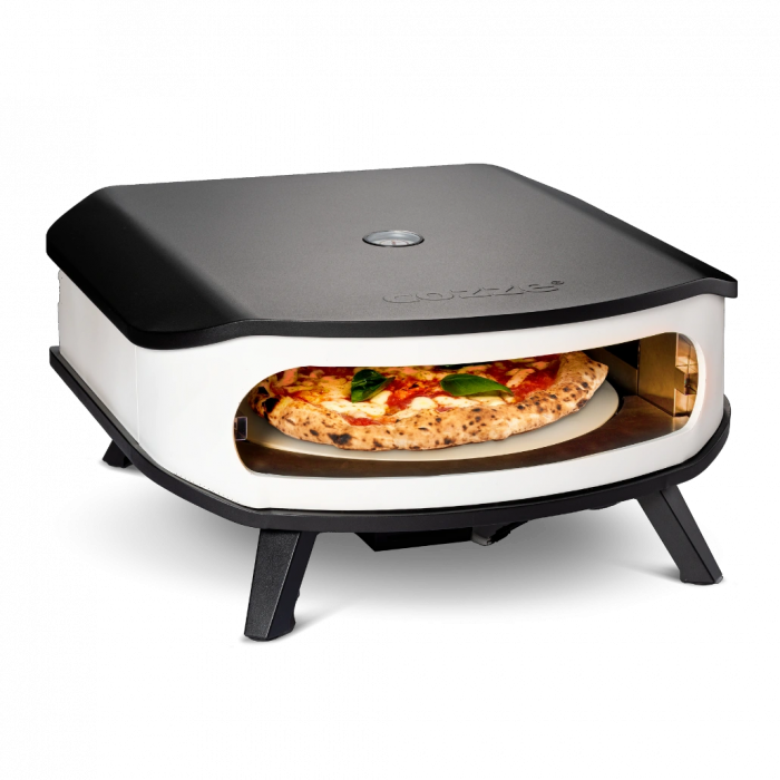 Cuptor pizza pe gaz 42.5 cm Cozze - piatra pizza rotativa, lumina LED + REGULATOR [4]