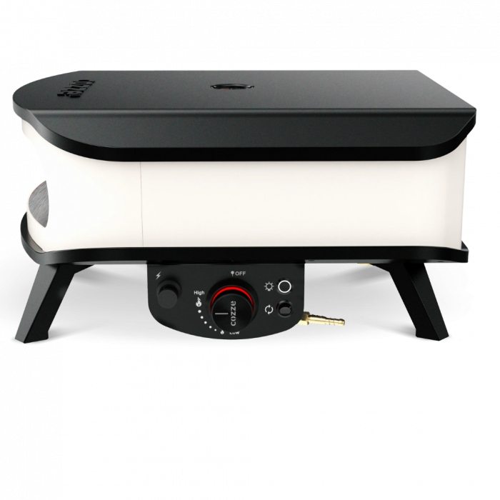 Cuptor pizza pe gaz 42.5 cm Cozze - piatra pizza rotativa, lumina LED + REGULATOR [2]