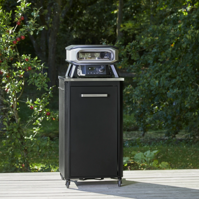 Cuptor pizza pe gaz Cozze PREMIUM 42.5cm - piatra rotativa pentru pizza, termometru digital si lumina LED + REGULATOR [5]