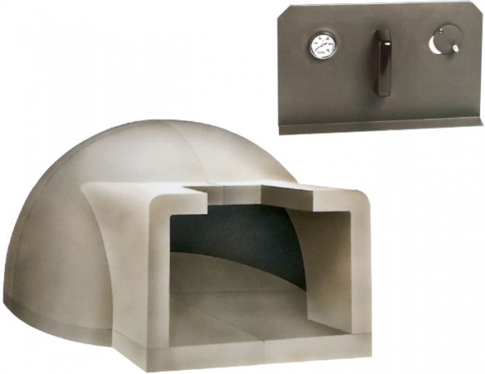 Cuptor Pizza si Paine F/110 - pe lemne [1]