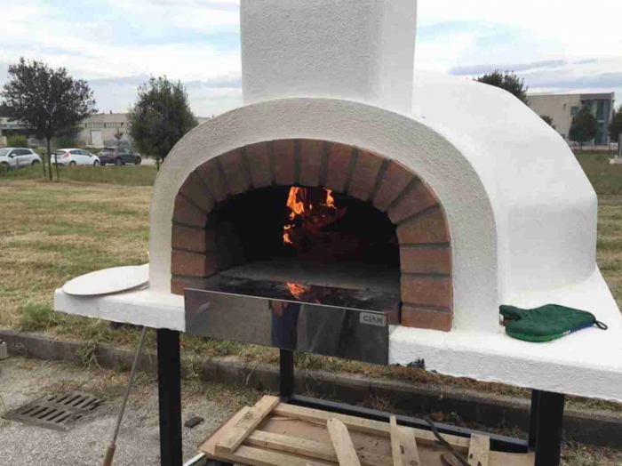 Cuptor Pizza si Paine F/110 - pe lemne [3]