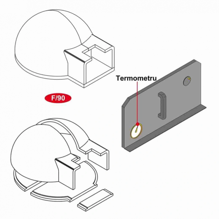 Cuptor Pizza si Paine F/90 - pe lemne [2]