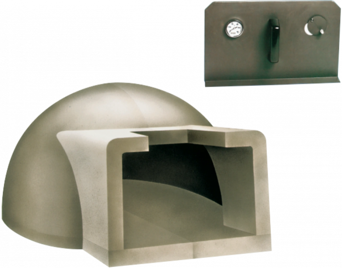 Cuptor Pizza si Paine F/90 - pe lemne [1]