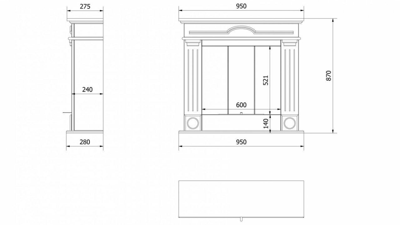DECEMBER Negru - Portal Modular [5]