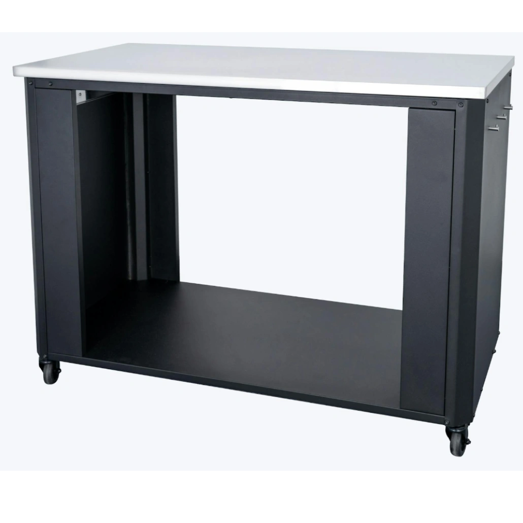 Dulap deschis Cozze - blat de masa din otel inoxidabil 115 cm [2]