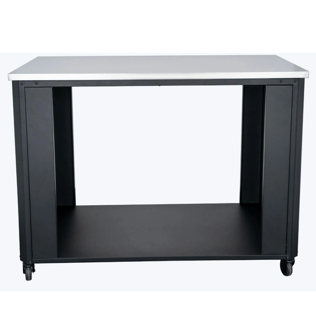 Dulap deschis Cozze - blat de masa din otel inoxidabil 115 cm [1]