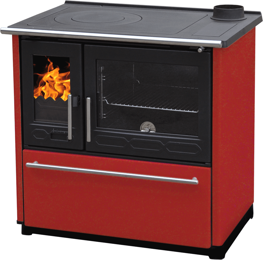 Soba cu plita Glas 850 Alb, din fonta [7]