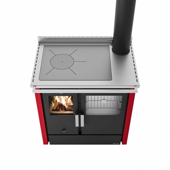 ELVIRA CU PLITA SI CUPTOR 8-9.5KW - ROSSO [3]