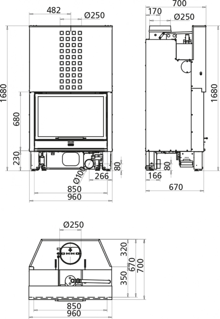 OUTLET !! TERMOFOCAR CLAM ENERGY 85 28-34 kW (230-250mp) [6]