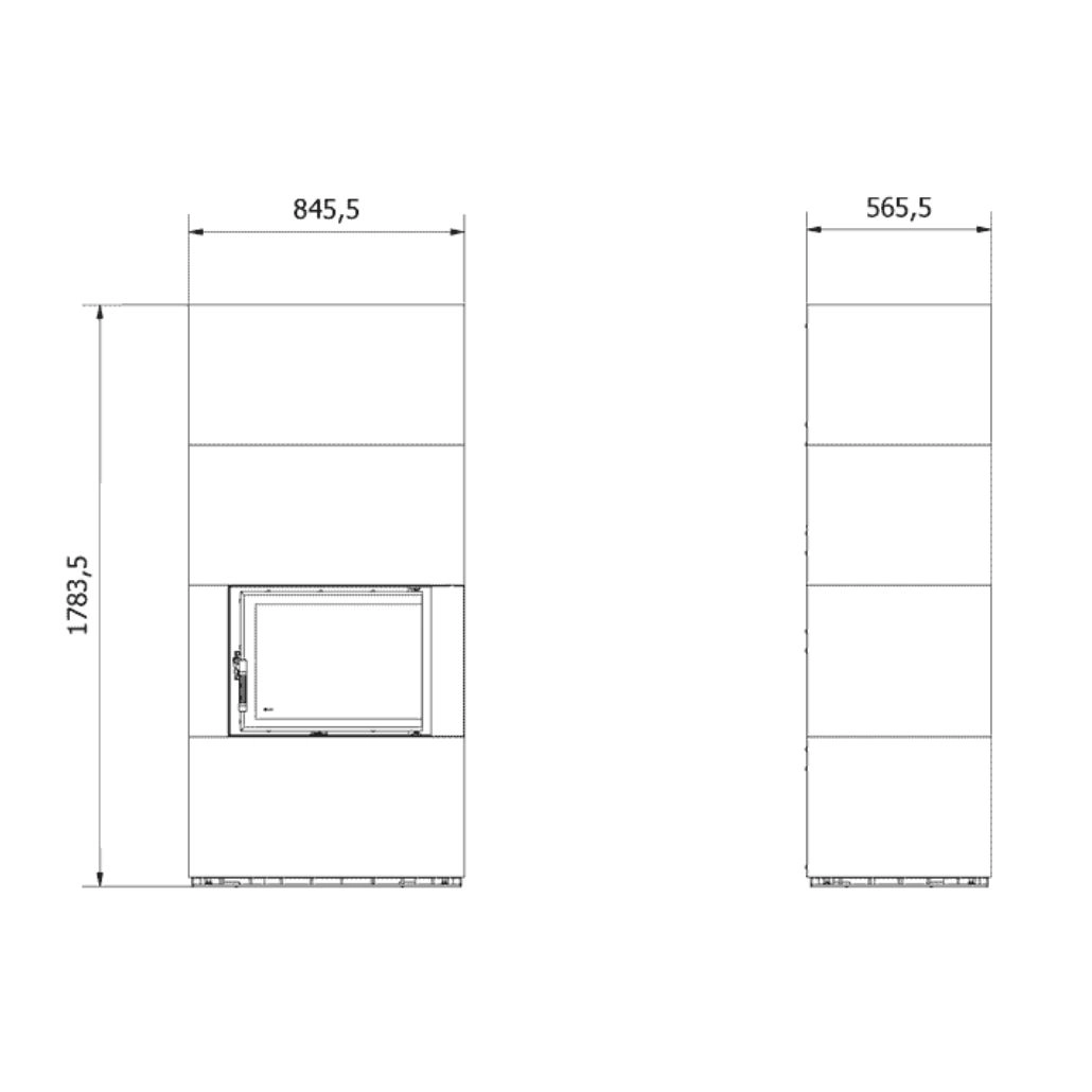 Flotek BOX 8 kW FOKOS SALE Sticla Dreapta - cuarz sinterizat [4]