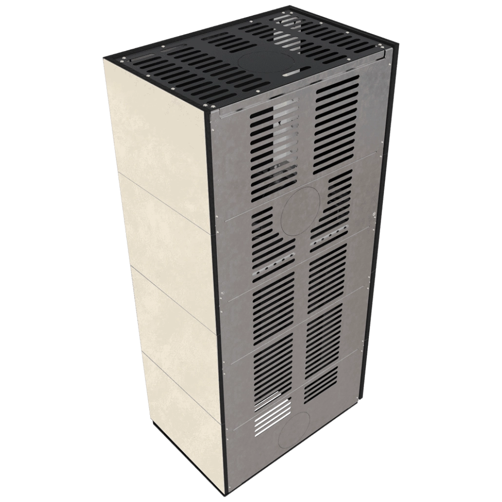 Flotek BOX 8 kW OXIDE BIANCO Sticla Stanga - cuarz sinterizat [3]