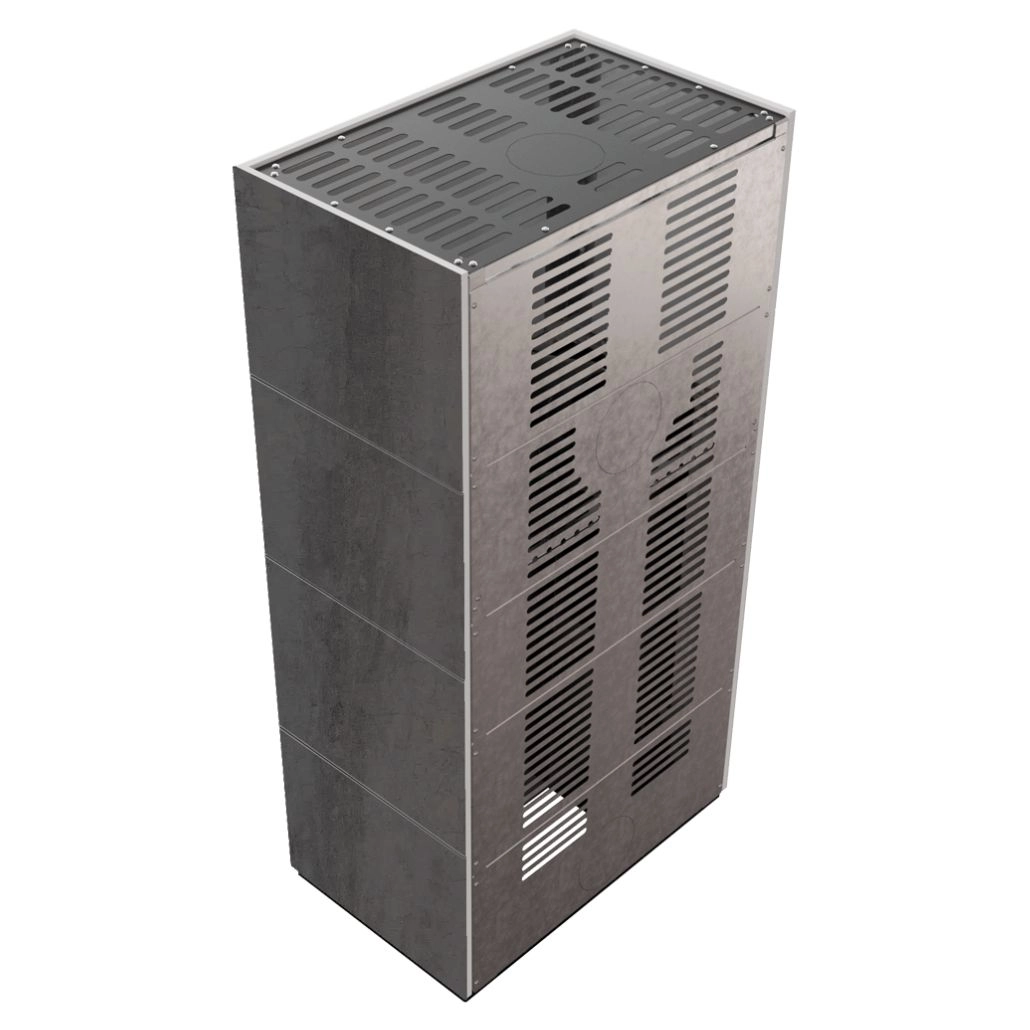 Flotek BOX 8 kW SAVOIA ANTRANCITE Samota Neagra - cuarz sinterizat [4]