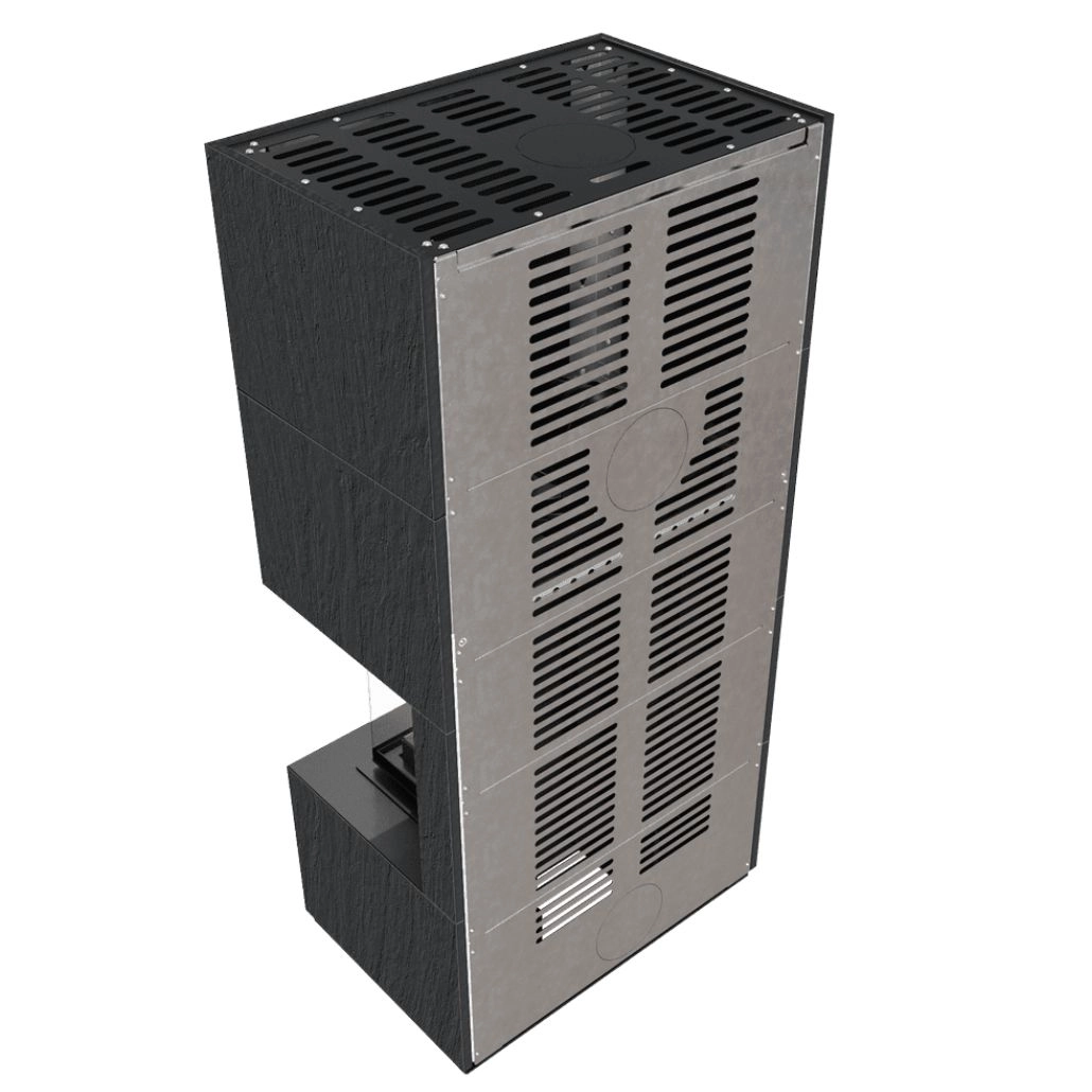 Flotek BOX 8 kW NATURALI ARDESIA Sticla Dreapta - cuarz sinterizat [3]