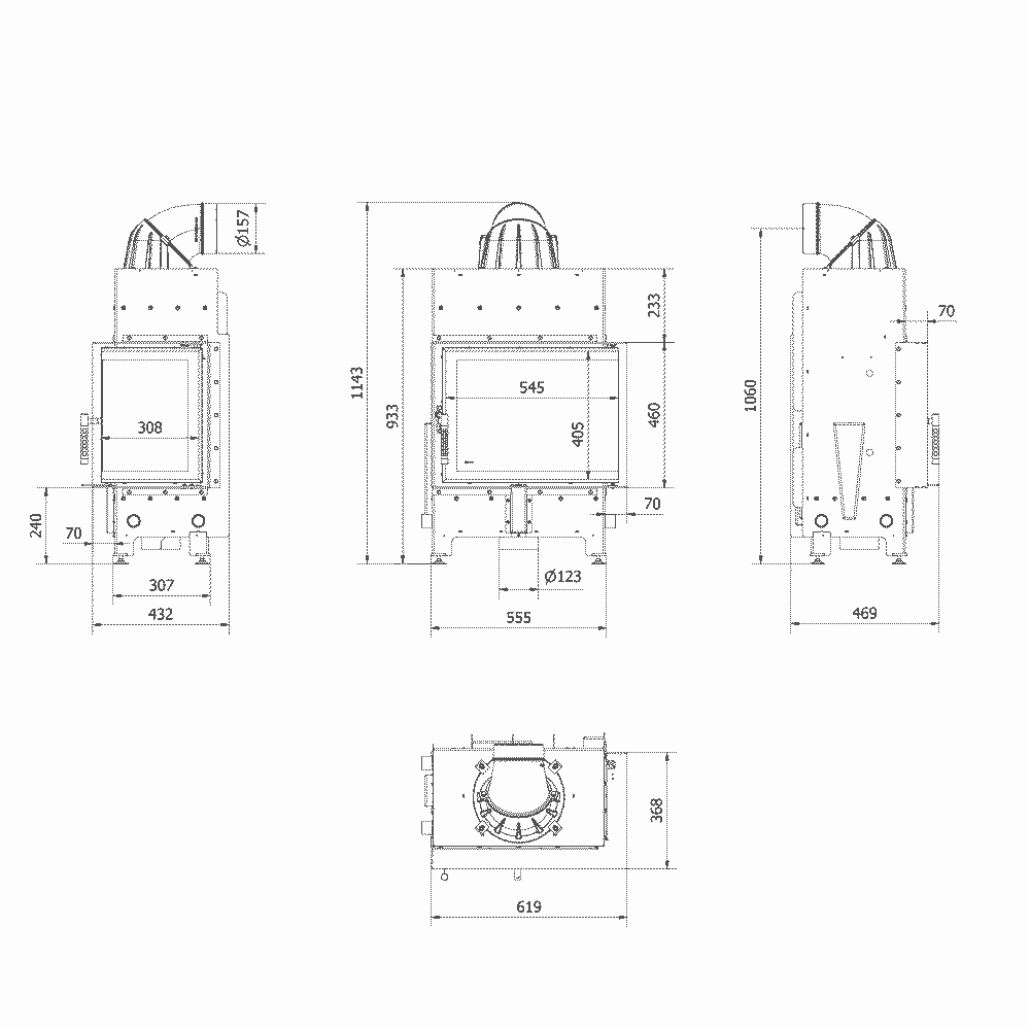 FLOTEK S 8kW (60-80 mp)- Sticla dreapta fara stalp [6]