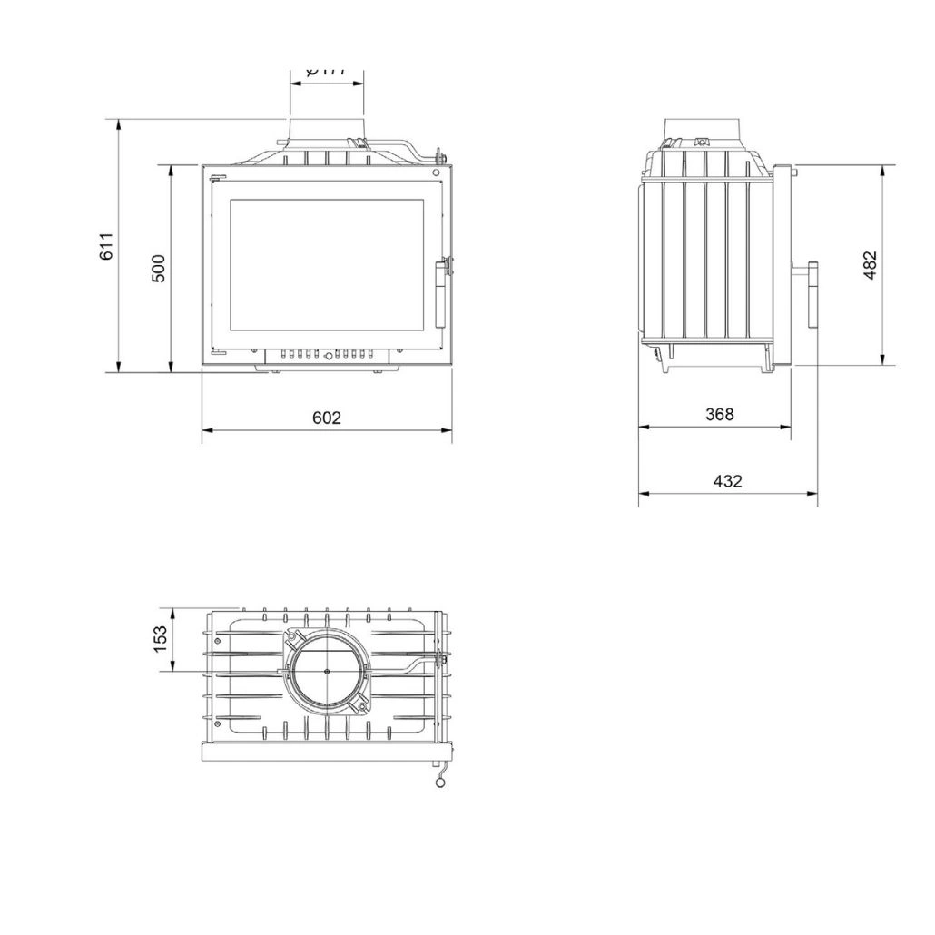 Focar fonta Bergen 8-11kW - 81% - pachet PRO [8]