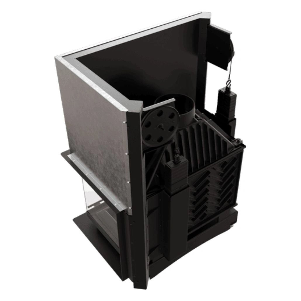 Focar fonta OH180 Sticla Dreapta Deschidere verticala 16-23kW [4]