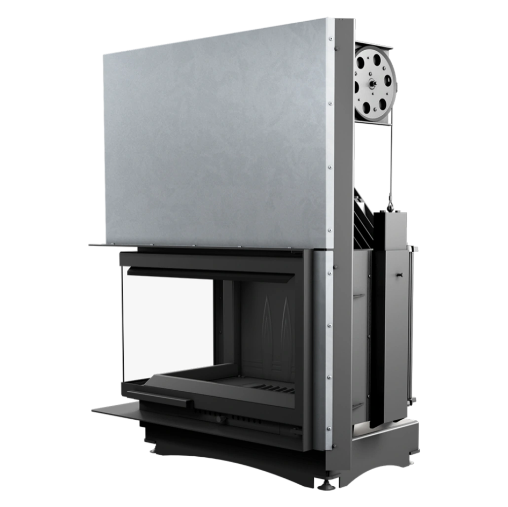 Focar fonta OH180 Sticla Stanga Deschidere vericala 16-23kW [3]