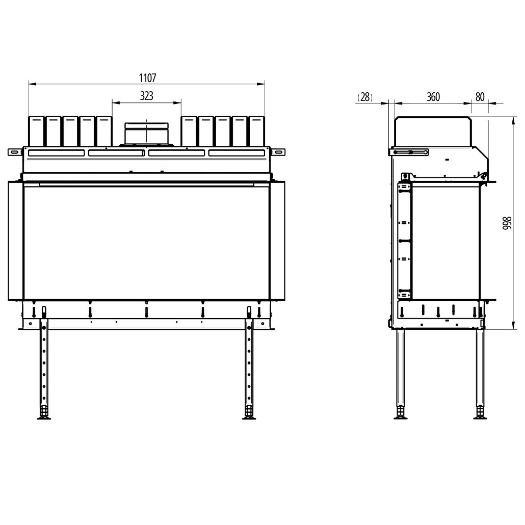 Focar pe gaz HAKA G-115 + Set acumulare [5]