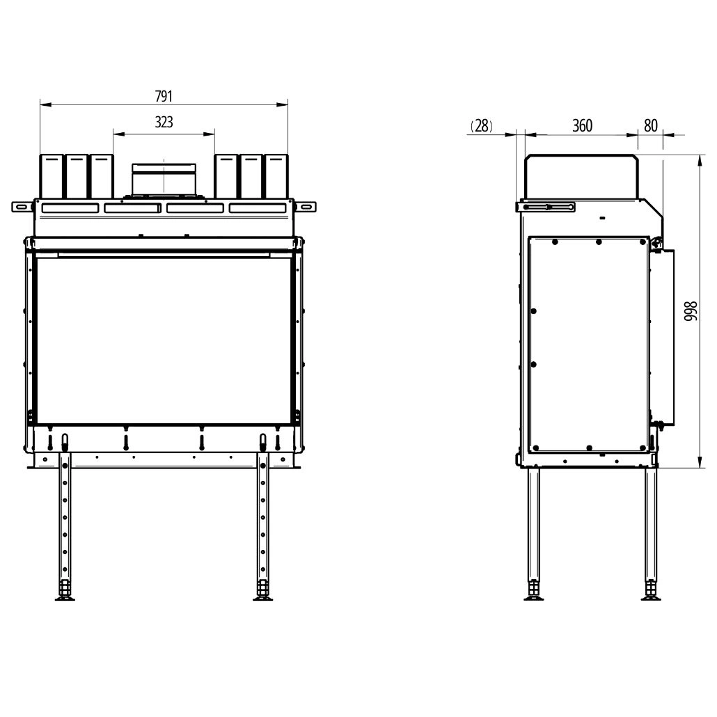 Focar pe gaz HAKA G-82 + Set acumulare [6]