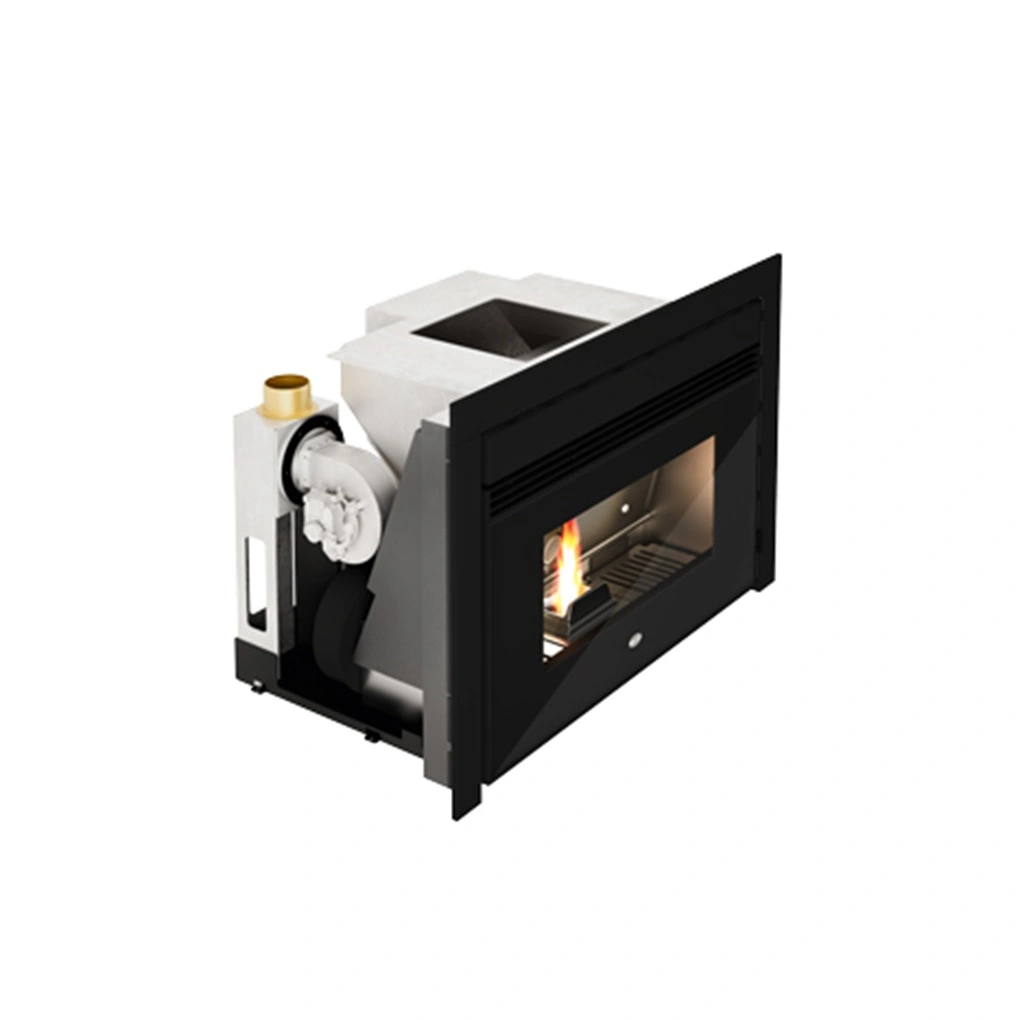Focar peleti NICO 5-12.4 kW - cu 3 ventilatoare si distributie de aer [5]