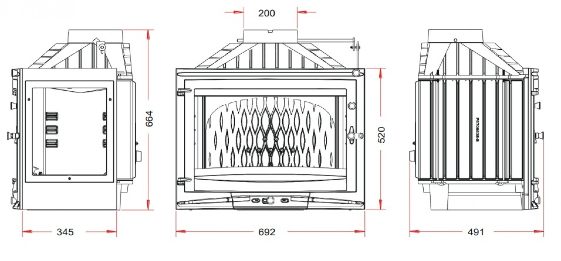 Focar Selenic 700 Sticla Stanga [2]