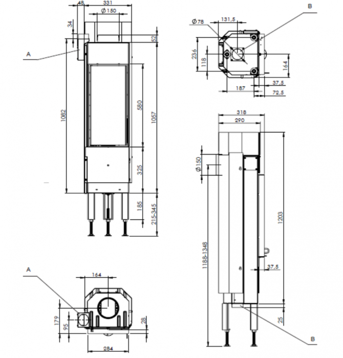 Focar samota cu geam rotund N 24 [2]