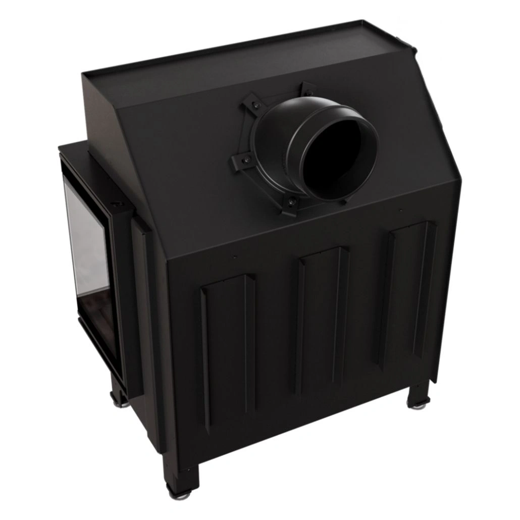 Focar Z-ECO 9.9 kW Sticla dreapta - Samota neagra [4]