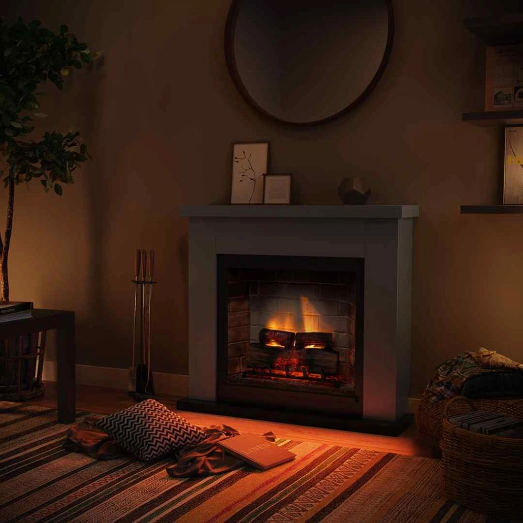 Frode Solid Grey semineu electric PowerFlame 2 [3]