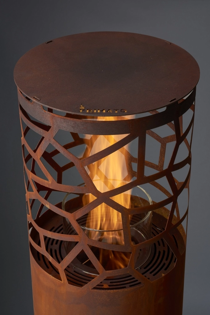 CORE - INCALZITOR PE PELETI CORTEN [2]