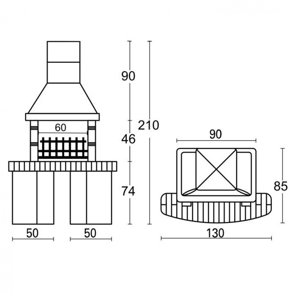 Gratar de gradina modular - 904 [3]