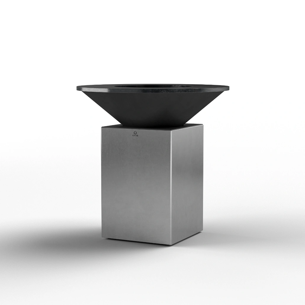 Gratar OFYR 100 Inox Periat cu vatra de gatit pe lemne - Editie aniversara [1]