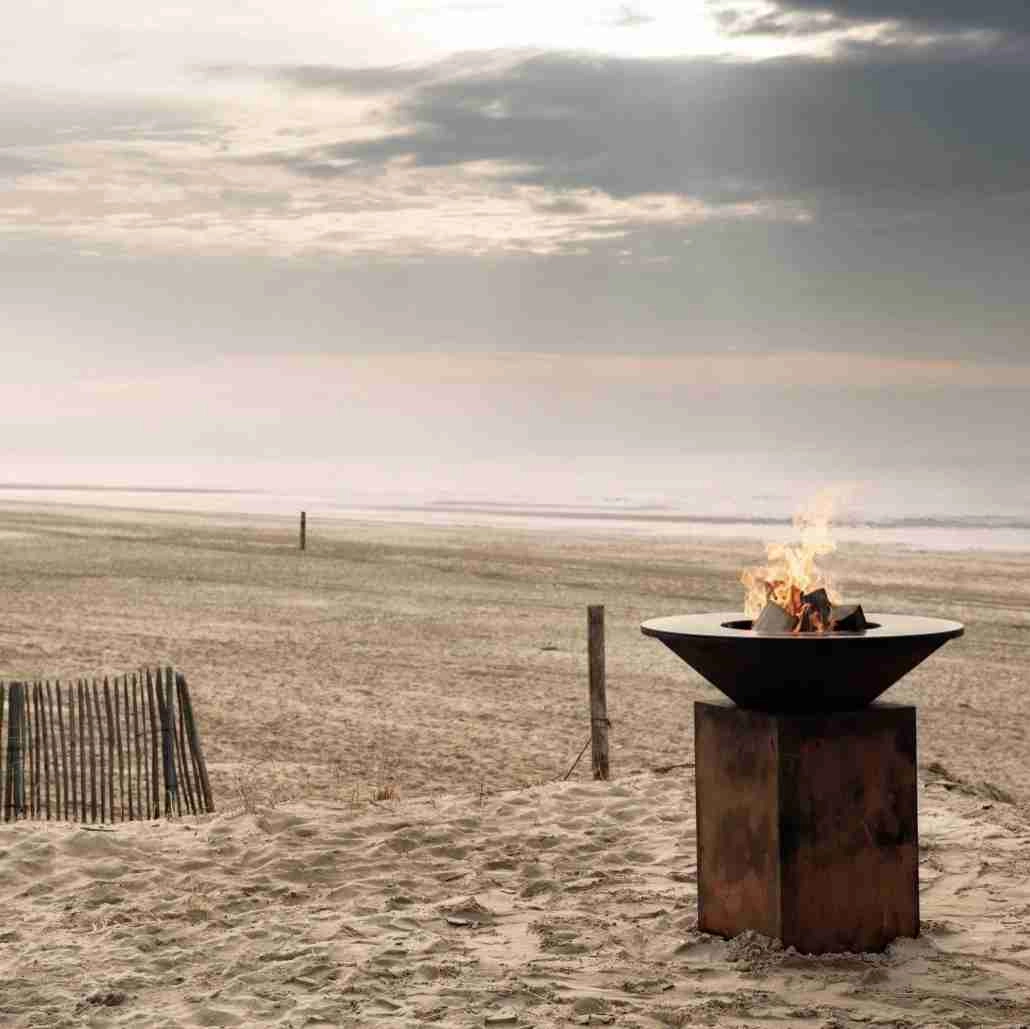 Gratar OFYR Corten 100 cu vatra de gatit pe lemne [3]