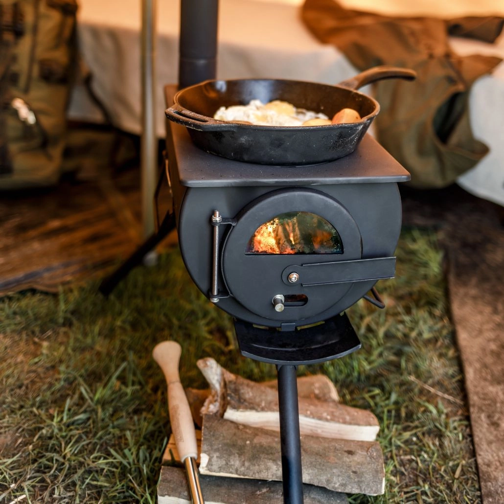 Gratar si soba pentru camping Petromax [2]