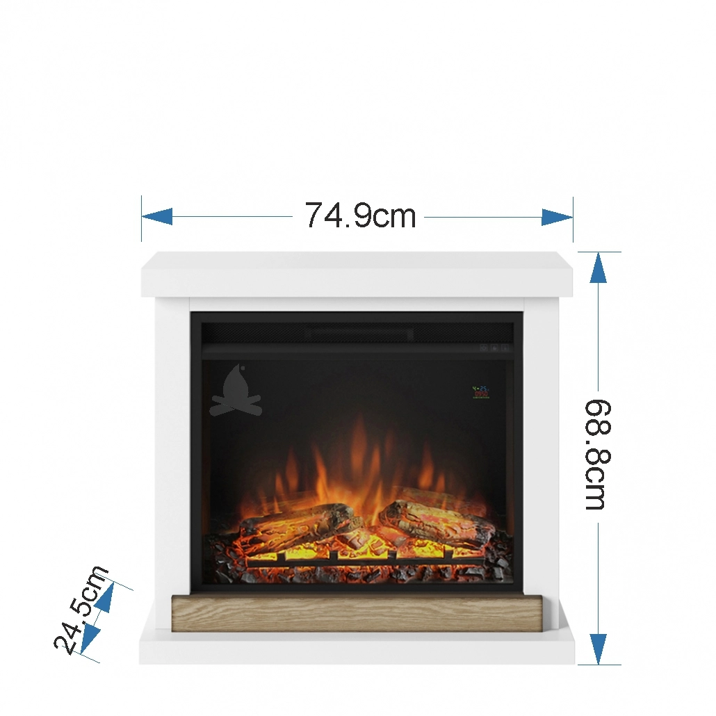 Hagen Pure White semineu electric alb [6]