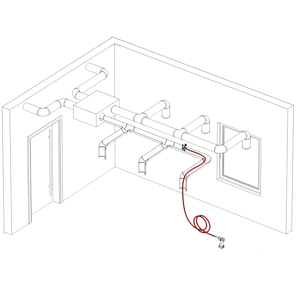 KIT curatare cos fum COBRA PRO - 6m [3]