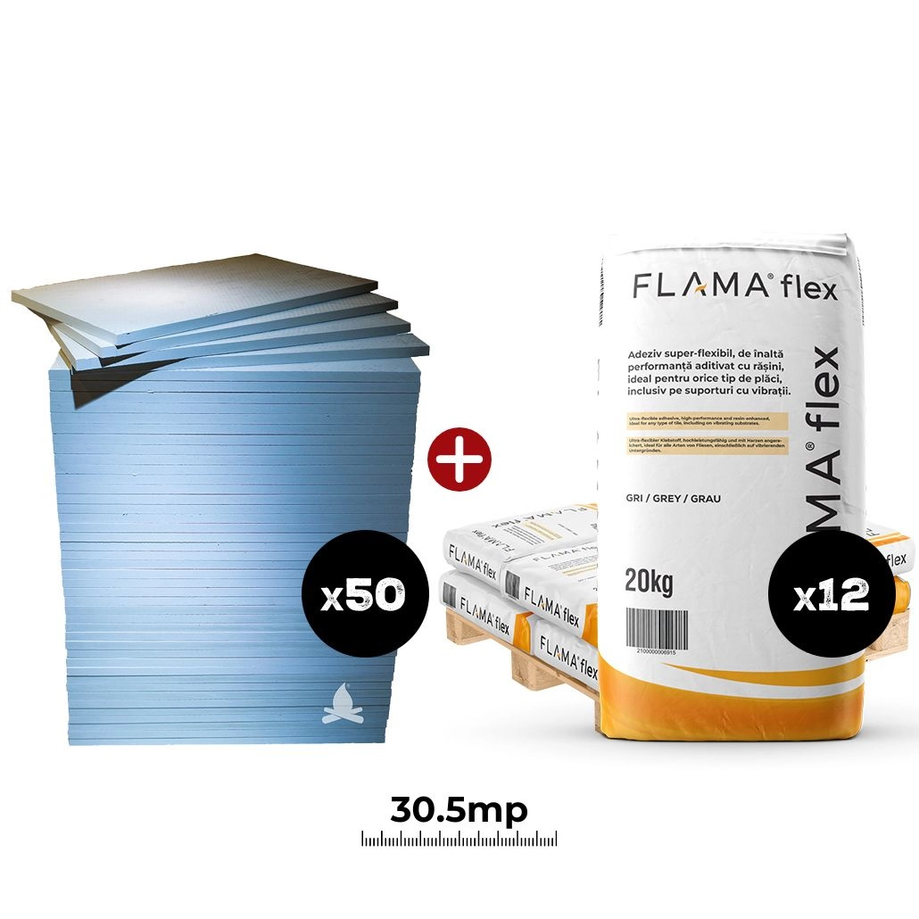 Kit profesional silicat + adeziv (50+12 buc) [1]